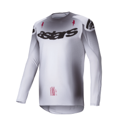 Camiseta Alpinestars Supertech Maker Negro Plata |3760225-191|