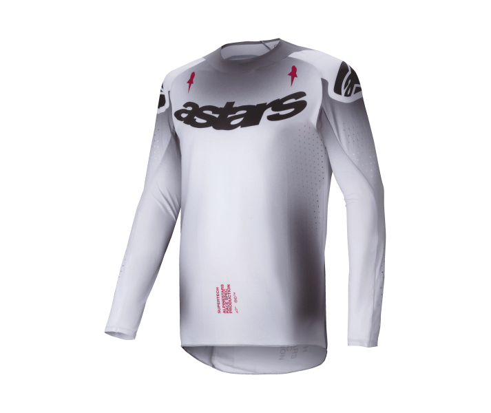 Camiseta Alpinestars Supertech Maker Negro Plata |3760225-191|