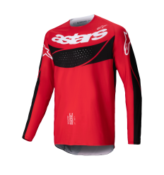 Camiseta Alpinestars Techstar Dreem Negro Rojo Brillo |3760725-3031|