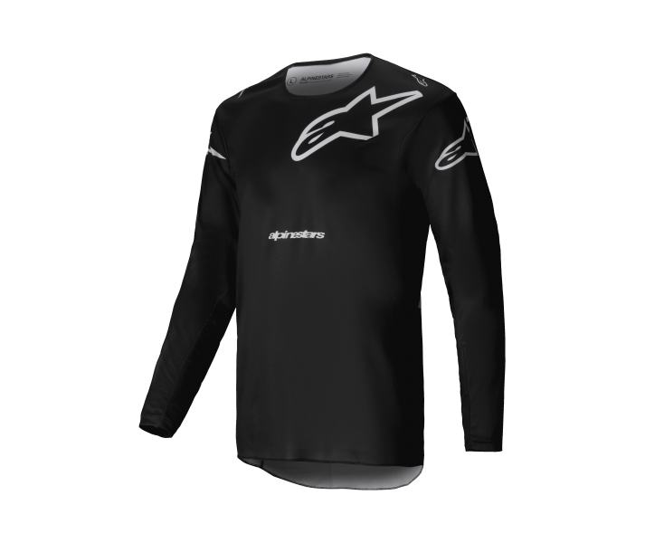 Camiseta Alpinestars Racer Graphite Negro Gris |3760825-106|