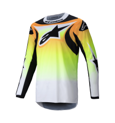 Camiseta Alpinestars Fluid Wurx Amarillo Negro |3761025-526|