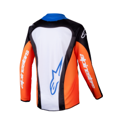 Camiseta Alpinestars Infantil Racer Melt Naranja Azul |3770125-469|