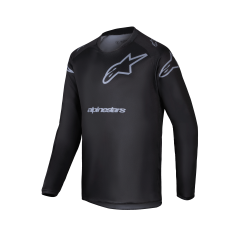 Camiseta Alpinestars Infantil Racer Graphite Negro Gris |3770325-106|