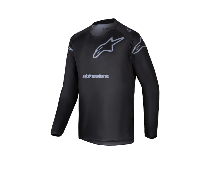 Camiseta Alpinestars Infantil Racer Graphite Negro Gris |3770325-106|