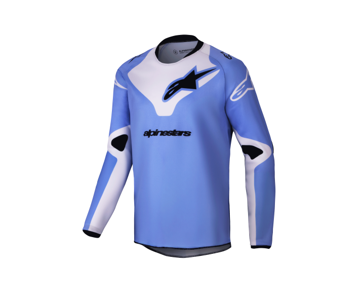 Camiseta Alpinestars Infantil Racer Veil Negro Púrpura |3770425-381|