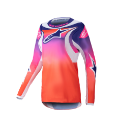 Camiseta Alpinestars Mujer Fluid Wurx Blanco Multicolor |3780125-9229|