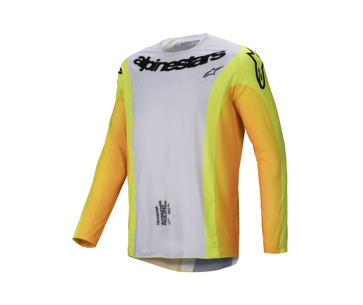 Camiseta Alpinestars Techstar Melt Amarillo Negro |3760325-526|