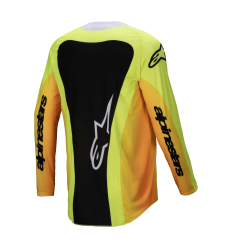 Camiseta Alpinestars Techstar Melt Amarillo Negro |3760325-526|