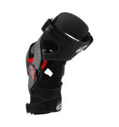 Rodillera Alpinestars Supertech Rk-10 Plasma Negro Rojo |6501425-13|