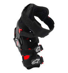 Rodillera De Plasma Alpinestars Rk-7 Negro Rojo |6500825-13|