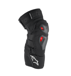 Rodillera Alpinestars Bionic Pro Plasma Knee Negro Rojo Blanco |6503125-132|