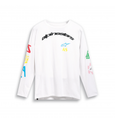 Camiseta Alpinestars Brundo Ls Csf Blanco |1244-71010-20|