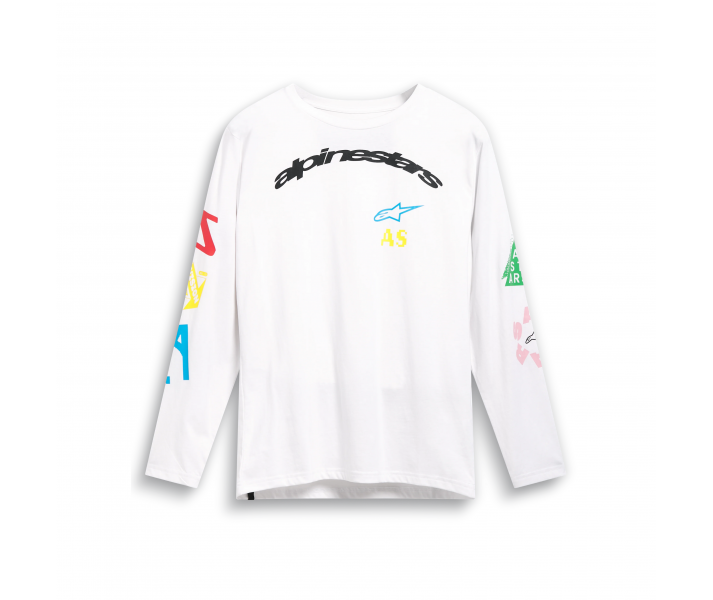 Camiseta Alpinestars Brundo Ls Csf Blanco |1244-71010-20|