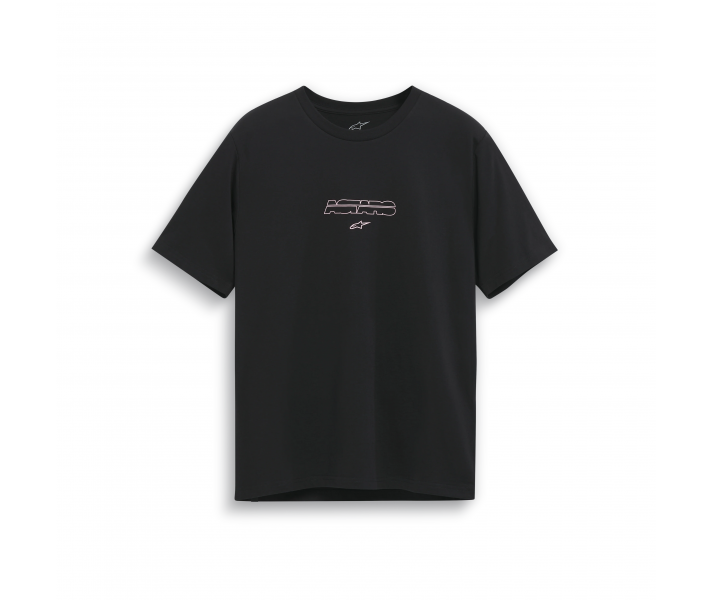 Camiseta Alpinestars Bold Type Back Csf Ss Negro |1244-72020-10|