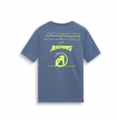 Camiseta Alpinestars Bold Type Back Csf Ss Azul Pizarra |1244-72020-734|