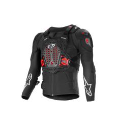 Chaqueta Protección Alpinestars Plasma Bionic Xtr Negro Rojo Blanco |6507625-132