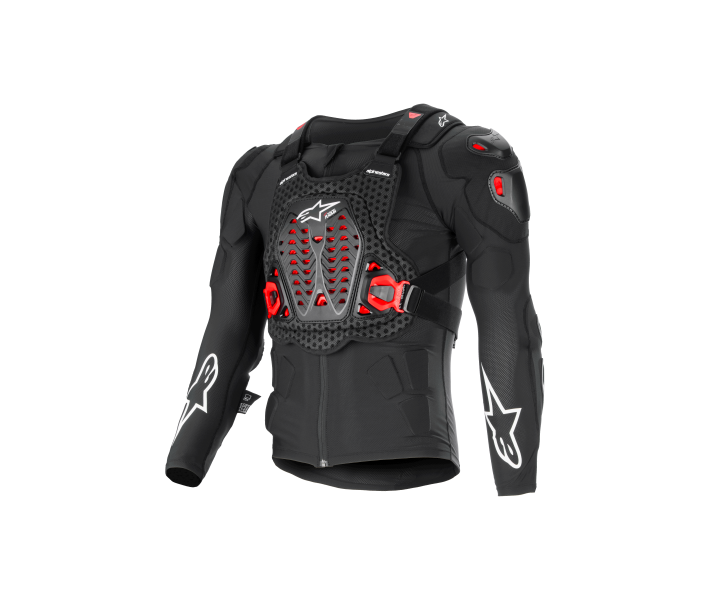 Chaqueta Protección Alpinestars Plasma Bionic Xtr Negro Rojo Blanco |6507625-132