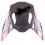 Visera Alpinestars S-M10 Carbono Meta 2 Blanco Rojo Azul |8981122-2378|