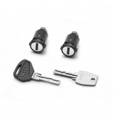 Kit Security Lock Givi 2 Maletas 2 Llaves + 2 Bombines |SLR102|