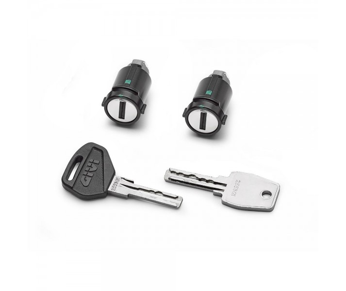 Kit Security Lock Givi 2 Maletas 2 Llaves + 2 Bombines |SLR102|