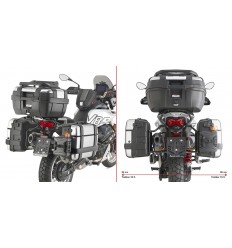 Portamaletas Lateral Givi Moto Guzzi V85 Tt (24) |PLO8209MK|