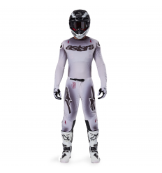 Traje Alpinestars Supertech Maker Negro Plata