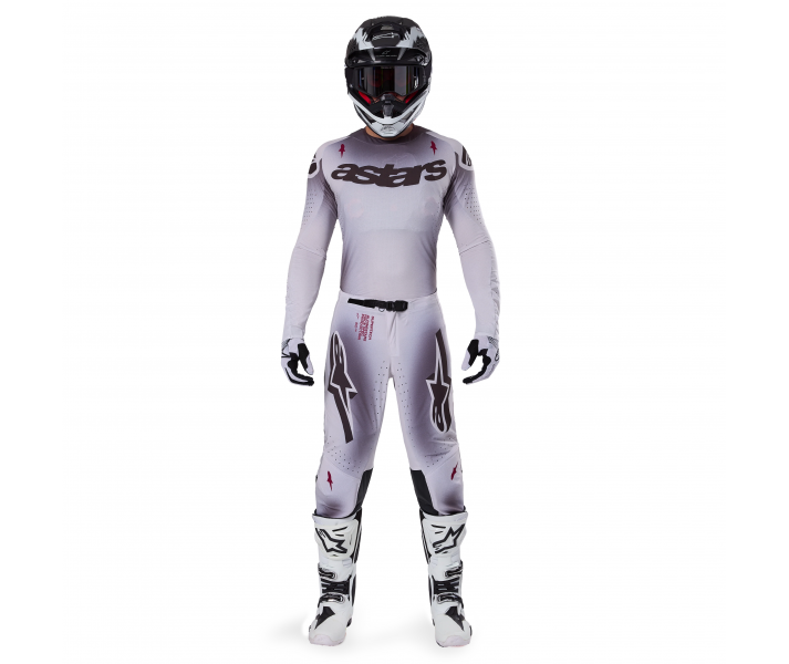 Traje Alpinestars Supertech Maker Negro Plata