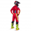 Traje Alpinestars Supertech Maker Rojo Brillo Amarillo Fluor