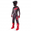 Traje Alpinestars Supertech Lipan Negro Gris Rojo Brillo