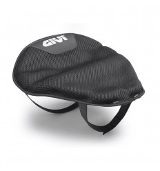 Cojín Givi C/Aire Asiento Universal Tela Transpirable Negro |S230|