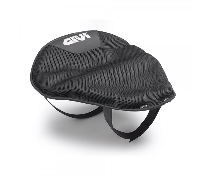 Cojín Givi C/Aire Asiento Universal Tela Transpirable Negro |S230|