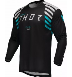 Camiseta Thor Launch Zone Negro Gris Turquesa |29108244|