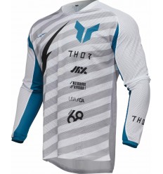 Camiseta Thor Launch Raid Azul Gris Blanco |29108250|