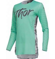 Camiseta Thor Mujer Sport Shadow Gris Verde |29110320|