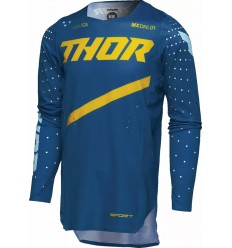 Camiseta Thor Infantil Sport Brave Azul Amarillo |29122536|