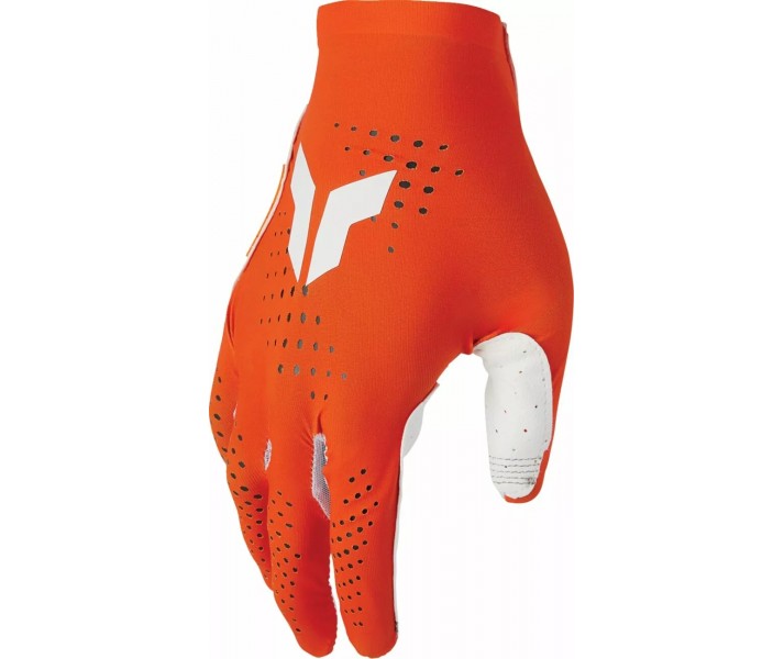 Guantes Thor Sport Vented Blanco Naranja |33308121|