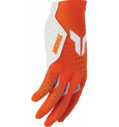 Guantes Thor Sport Vented Blanco Naranja |33308121|