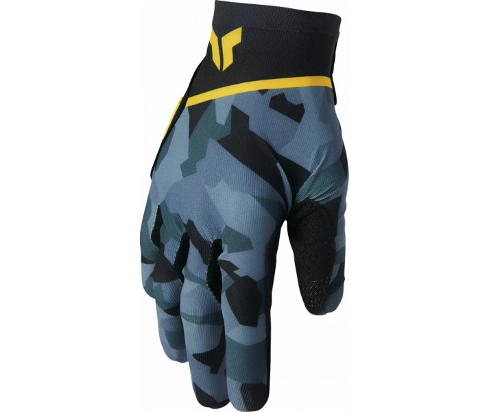 Guantes Thor Mujer Sport Shadow Azul Negro |33310272|