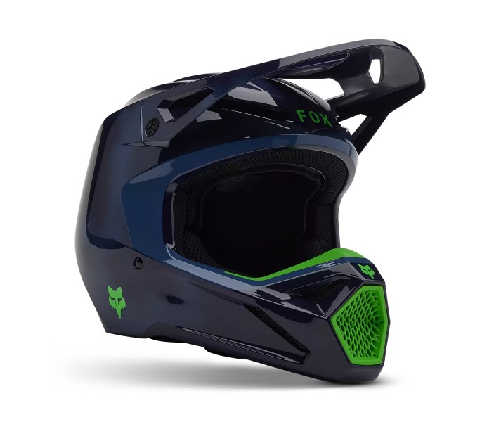 Casco Fox Infantil V1 Taunt Azul Marino |32018-007|