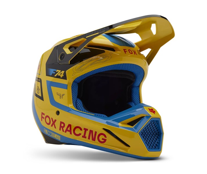 Casco Fox V1 Race Spec Amarillo |33000-274|