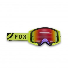 Máscara Fox Airspace Throttle Negro Amarillo Lente Spark |33132-019|