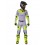 Traje Alpinestars Racer Veil Gris Amarillo Fluor