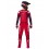 Traje Alpinestars Fluid Haul Negro Rojo Brillo