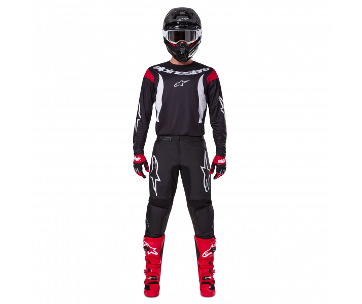 Traje Alpinestars Fluid Haul Blanco Negro