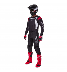 Traje Alpinestars Fluid Haul Blanco Negro