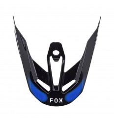 Visera Casco Fox V3 Volatile Negro Azul |33074-013|