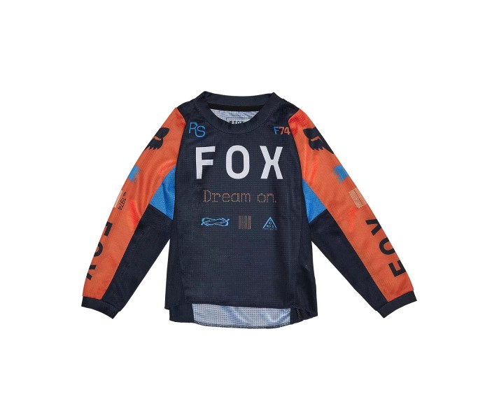 Camiseta Fox Niño 180 Race Spec Azul Medianoche |33053-329|