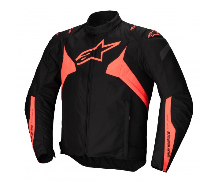 Chaqueta Alpinestars T-Jaws V4 Wp Negro Rojo Fluor |3200125-1030|