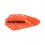 Guardamanos Lineal Acerbis Vented Naranja Negro |0026542.209|