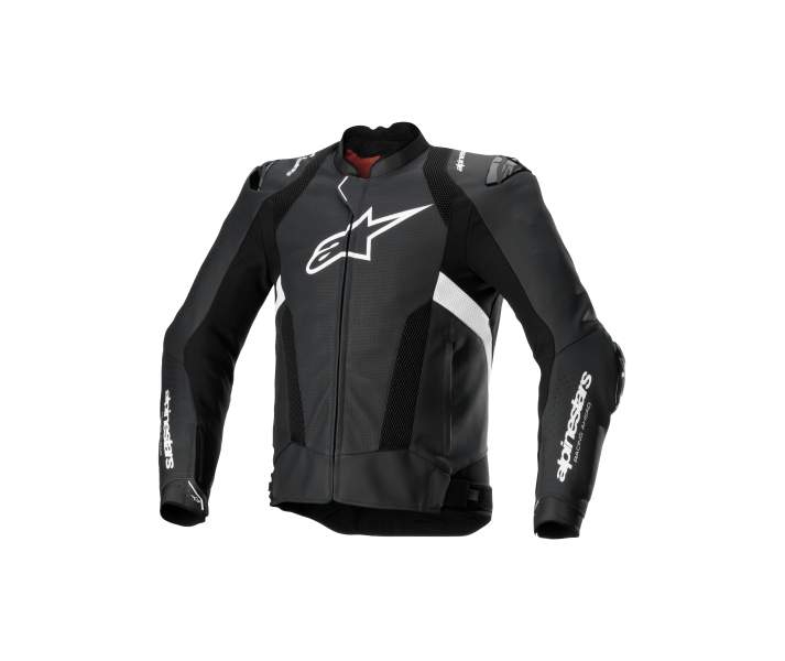 Chaqueta Alpinestars Missile V3 Airflow Leather Negro Blanco |3100225-12|